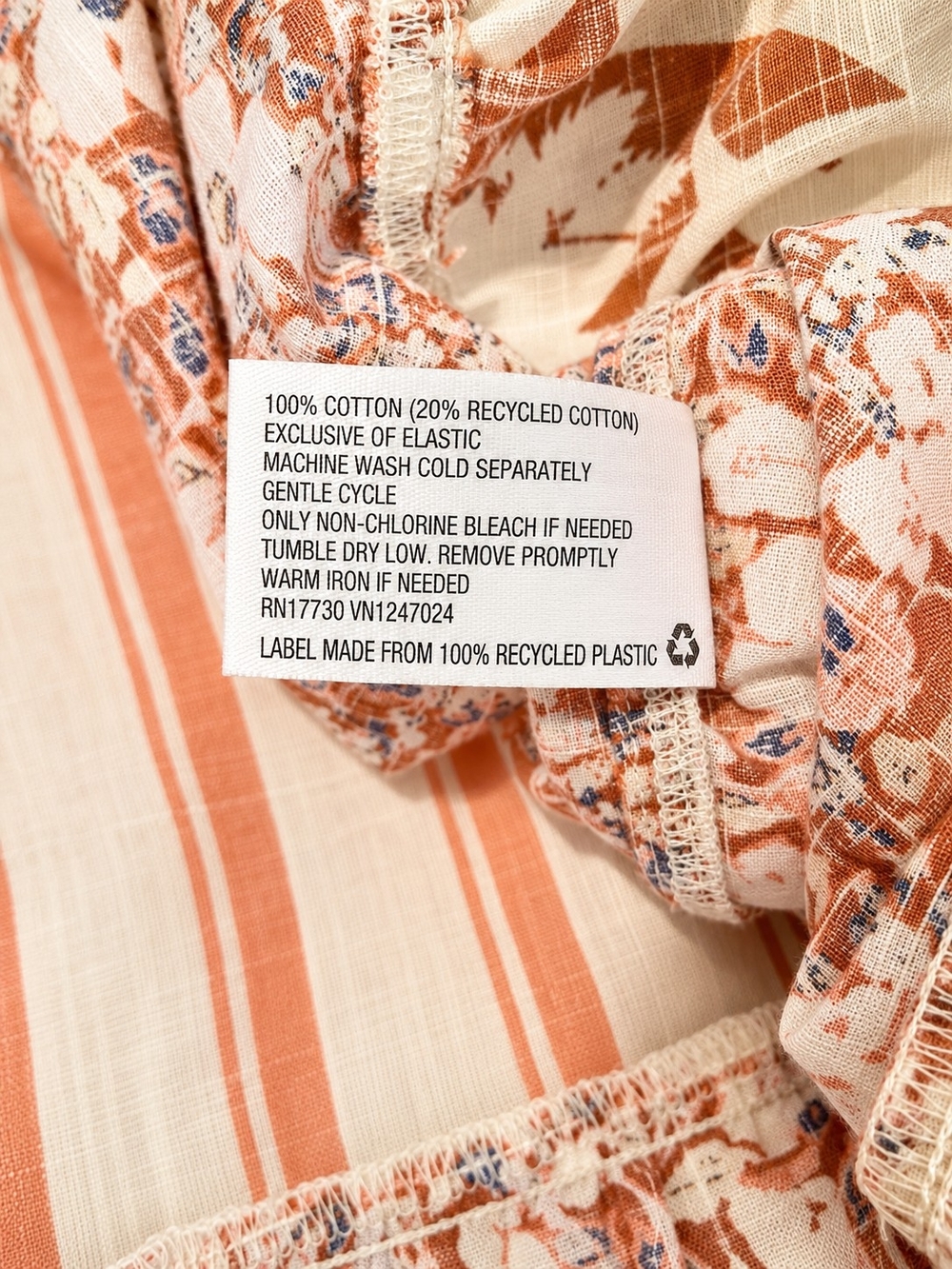 Universal Thread 3X Patchwork Maxi Dress Pink Floral Boho Cottagecore Cotton - Picture 7 of 12